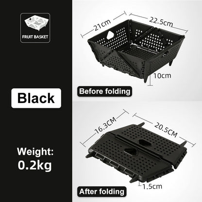 🔥Foldable Basket For Storage and Draining