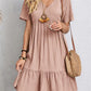 💃Loose Casual Tie Waist Flowy Dress👚