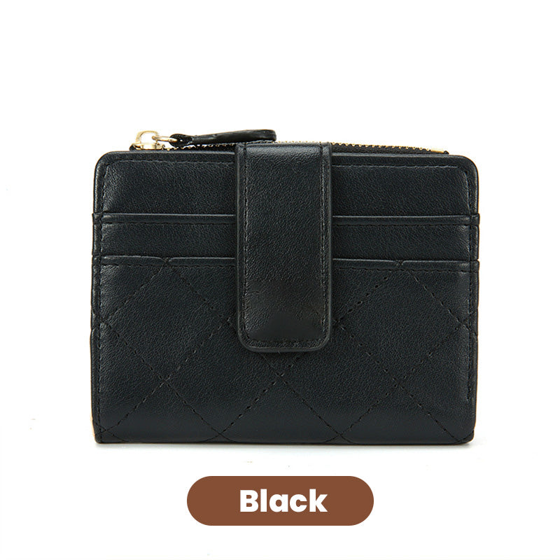 Women's Fashion Small Wallets with Zipper