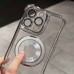 Powerful Protection Case with Magnetic Invisible Stand for iPhone