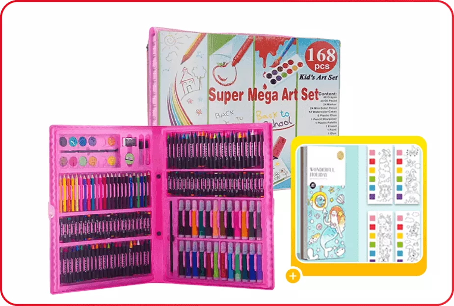 💗Deluxe 6-In-1 Art Creativity Set🎁The Best Present For Kids