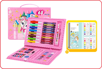 💗Deluxe 6-In-1 Art Creativity Set🎁The Best Present For Kids