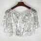 Women’s Elegant Sequin Beaded Shawl