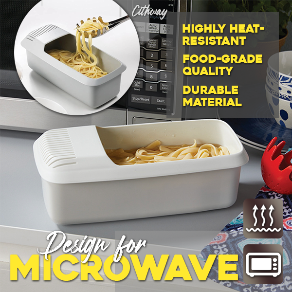 Spaghetti Box With Strainer