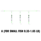 3 Hooks Anti Drift Bottom Fishing Rig