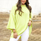 2024 New Oversize High-neck Urban Ribbed Top for Women