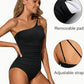 One-Piece Asymmetric Swimsuit for Women