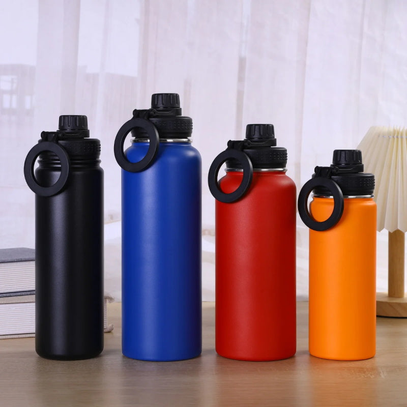 2-in-1 Magnetic Phone Holder Thermos Cup