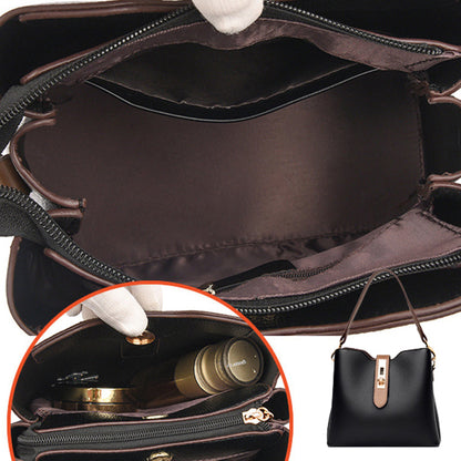 🔥Women's Casual Bucket Bag with 2 Straps for Carrying