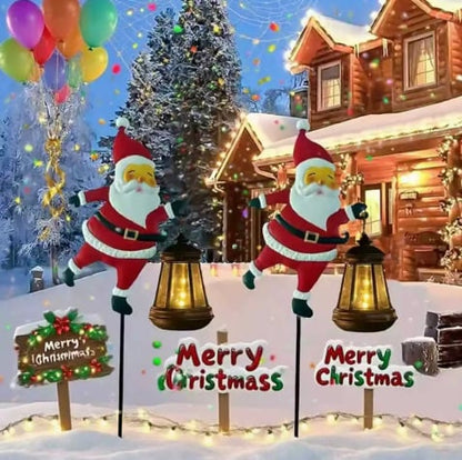 🎅Christmas Solar Kettle Light & Lantern Garden Decor Collection