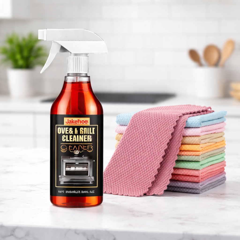 🧼 Oven & Grill Cleaning Spray – Powerful Degreaser, Odor Eliminator & Easy Spray 🧽