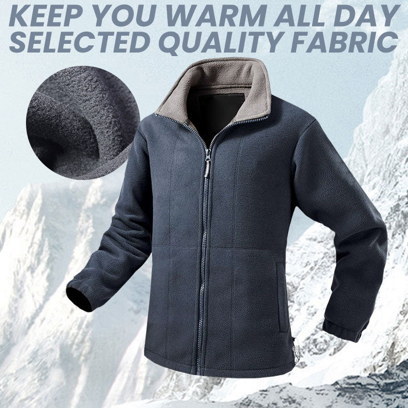 🔥 Unisex Double-Layer Hooded Jacket