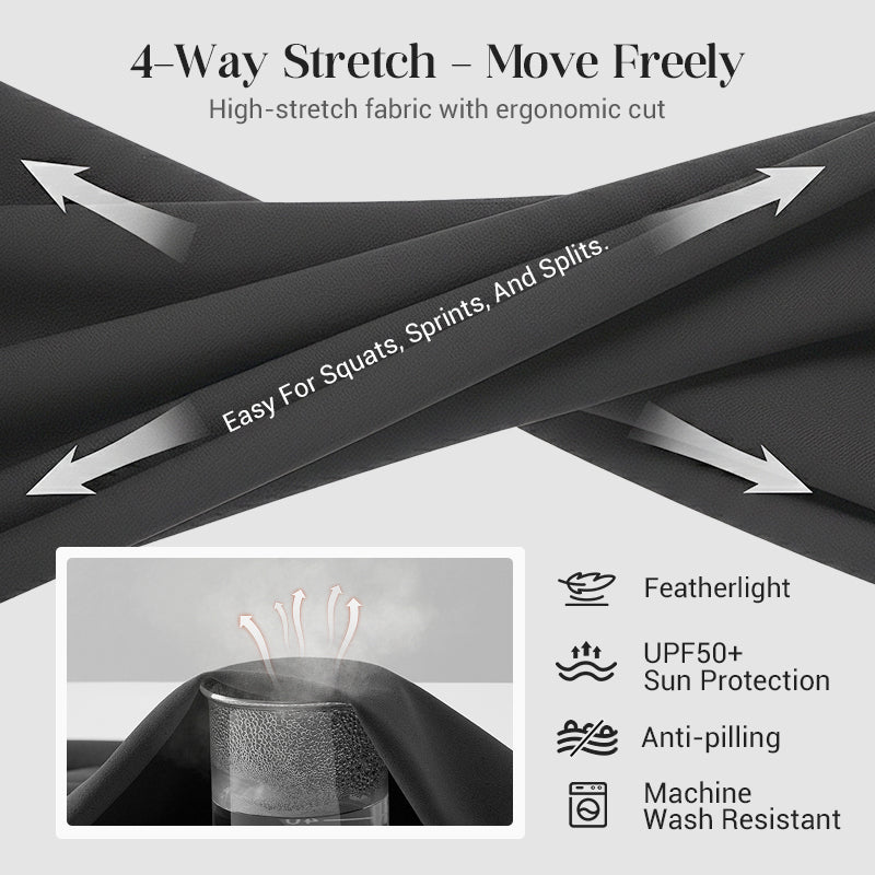 💎Quick-Dry Athletic Shorts for Men – 4-Way Stretch, Moisture-Wicking & Perfect for Gym, Golf or Daily Wear