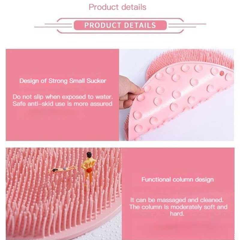 🔥Shower Foot & Back Scrubber, Massage Pad✨