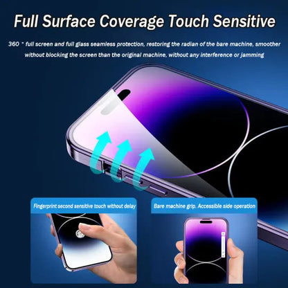 Double-sided Electroplated Glass Magnetic Phone Case