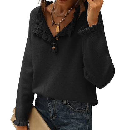 Women's Knit Pullover Sweater Tops