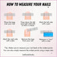Fashion Cool Firm Press On Nails Fake Nails
