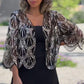 Women’s Elegant Sequin Beaded Shawl