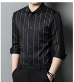 🔥Men's Winter Padded Stretch Wrinkle-Free  Shirt