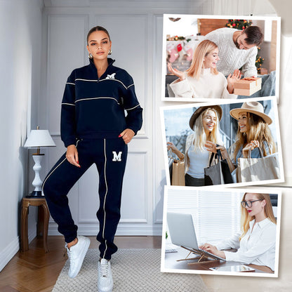🔥Casual Line Sweatshirt 2-Piece Set