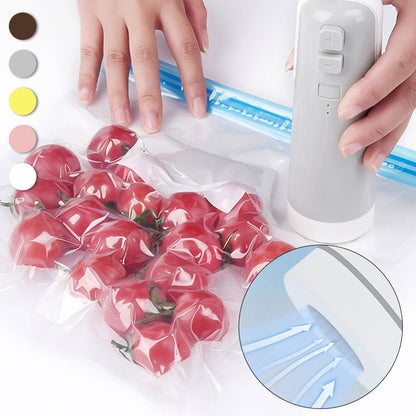 [Practical Gift] Portable Food Packaging Vacuum Sealing Machine