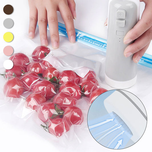 [Practical Gift] Portable Food Packaging Vacuum Sealing Machine