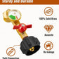 Top-Rated Propane Refill Elbow Adapter with Tank Gauge