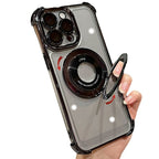 Powerful Protection Case with Magnetic Invisible Stand for iPhone