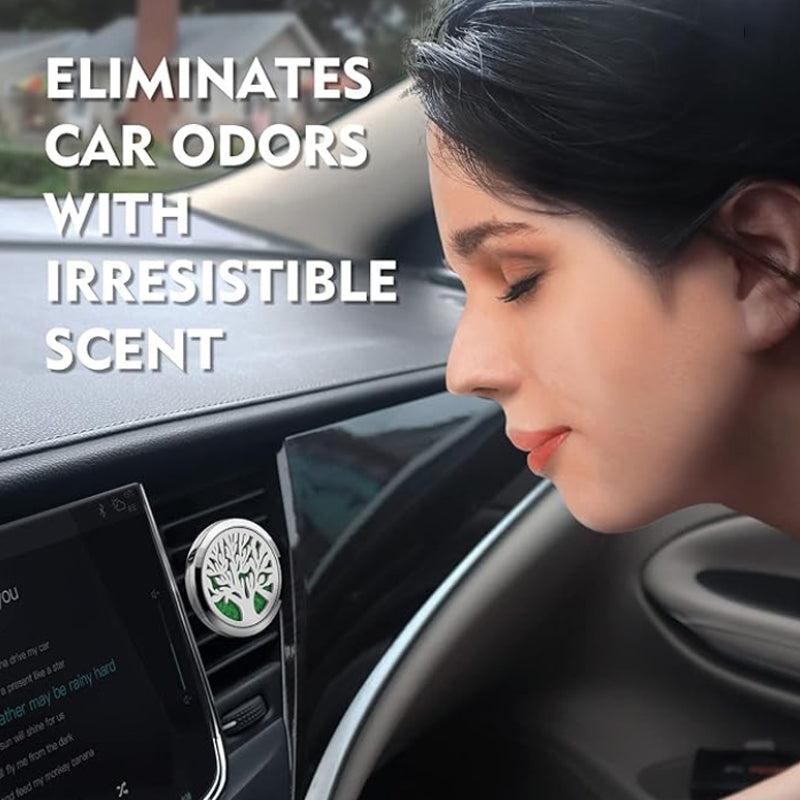 🔥Air Freshing Car Vent Diffuser Set with Clip & 10 Aroma Pads