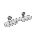 Suction Cup Shelf Organizer No Drilling Required