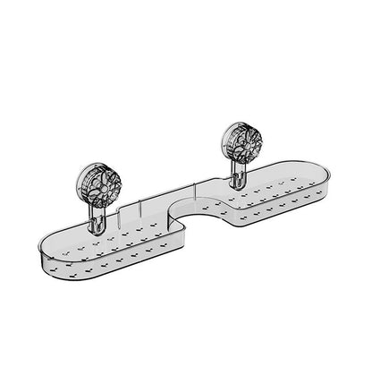 Suction Cup Shelf Organizer No Drilling Required