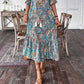 Women's Summer V-Neck Floral Dress
