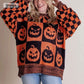 🔥2024 Halloween Checkered Sweater