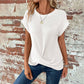 Women’s Summer Crochet Bat Sleeve T-Shirt