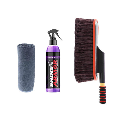 【Practical Gift】Car Duster with Extendable Telescoping Handle