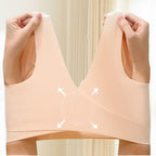 Women's Vest Bra with Side Buckle Closure