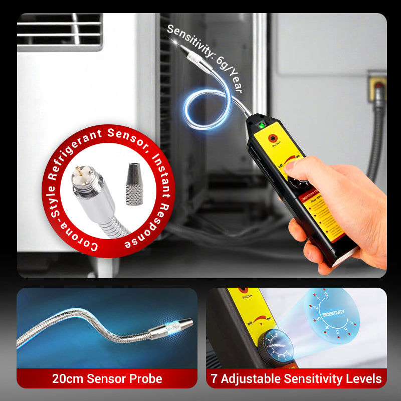 Multifunctional Car AC Halogen Leak Detector