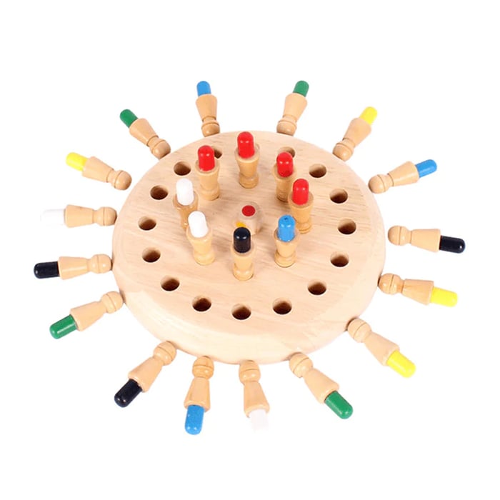 Gifts For Children🎁Wooden Memory Match Stick Chess