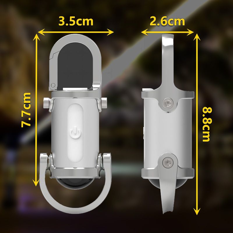 🔥Hot Sale🔥1200LM Super Bright Mini Keychain Flashlight Waterproof