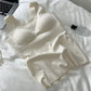 Women’s Seamless Thermal Tank Top with Built-in Bra - Winter Gift