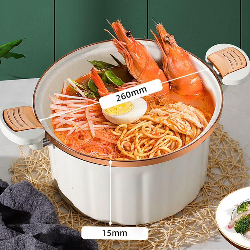 Non-stick Enamel Micro Pressure Cooker（Free Shipping）