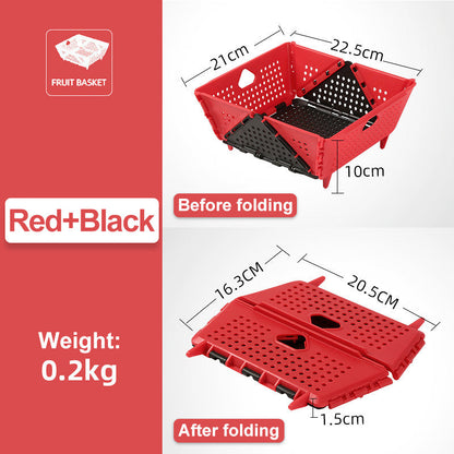 🔥Foldable Basket For Storage and Draining