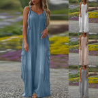 💕Women's Loose Wide-Leg Jumpsuit with Pockets