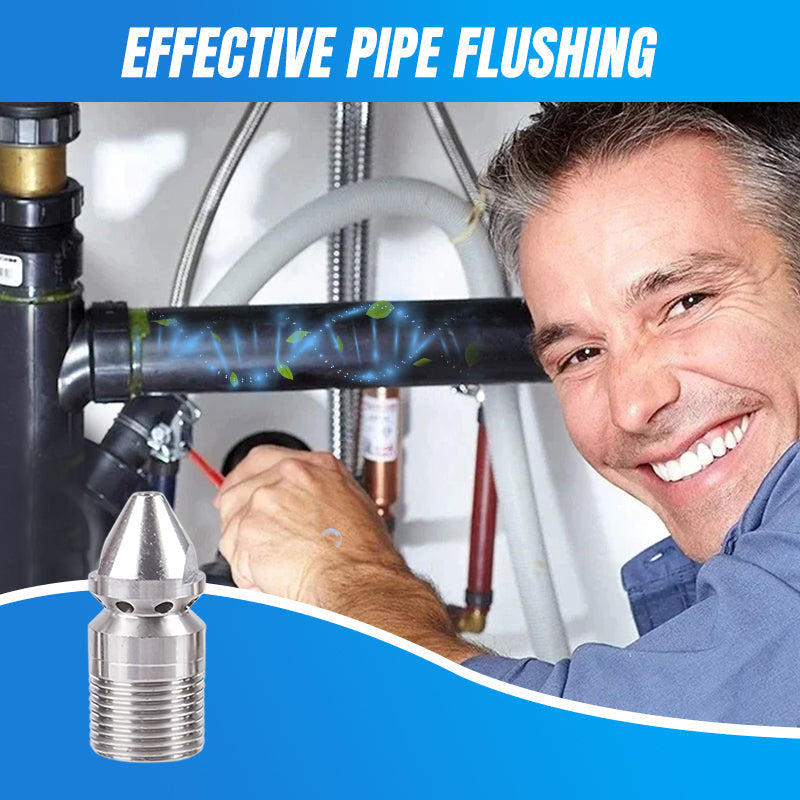 🔥Rotary High-Pressure Sewer Jetting Nozzle