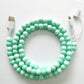 🔥2-In-1 USB To Type-C ＆ Lighting Beaded Charger Cord
