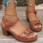 👡🥰 Women's Chunky Heel Sandals