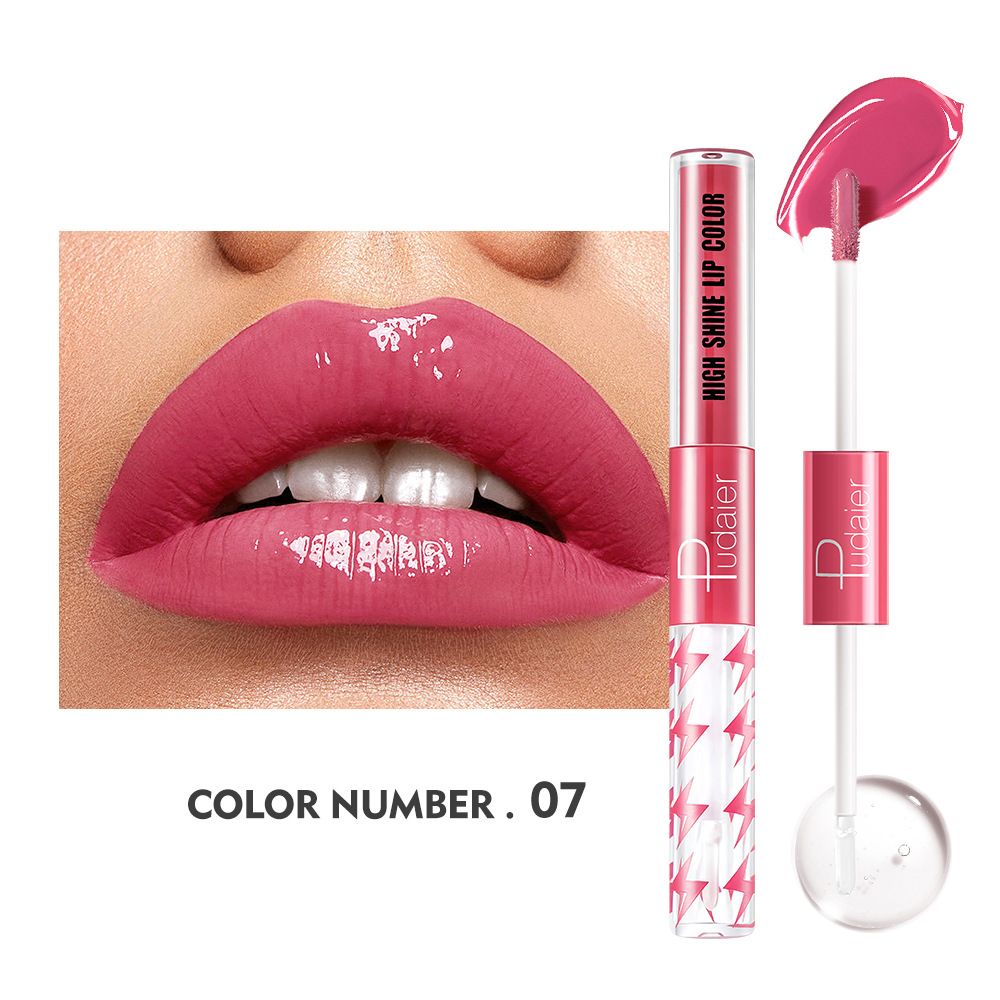 16 Colors Double Ended Highlighting Lip Gloss - High-shine Long-lasting✨