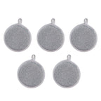 Kitchen Double-sided Round Sponge Brush