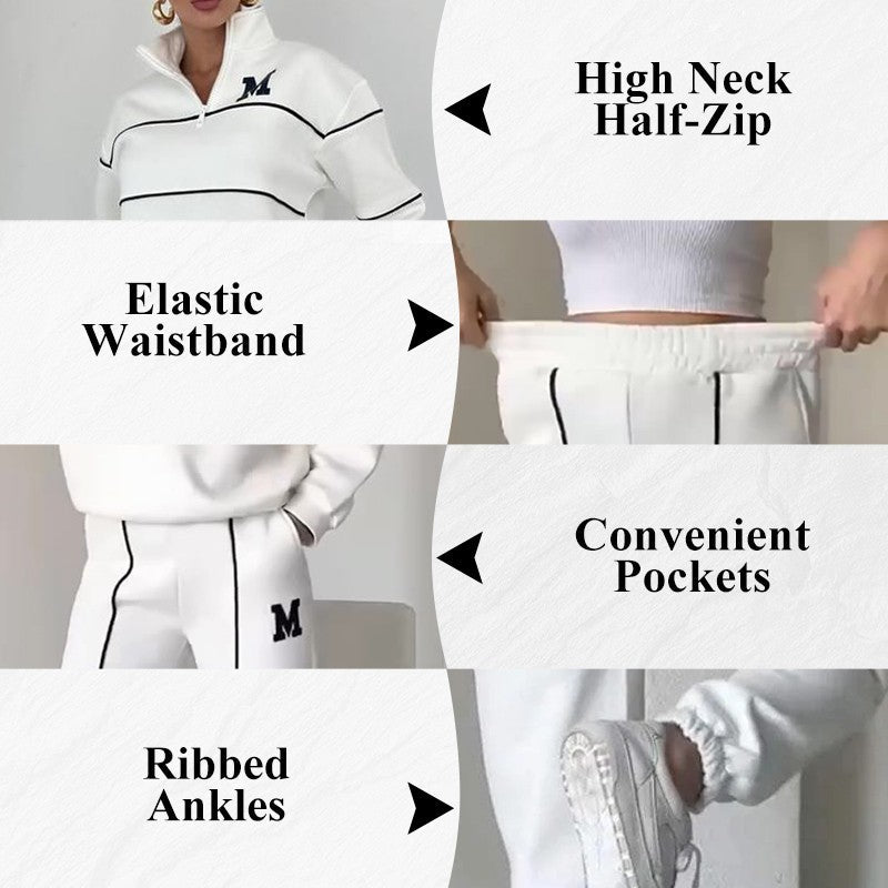 🔥Casual Line Sweatshirt 2-Piece Set
