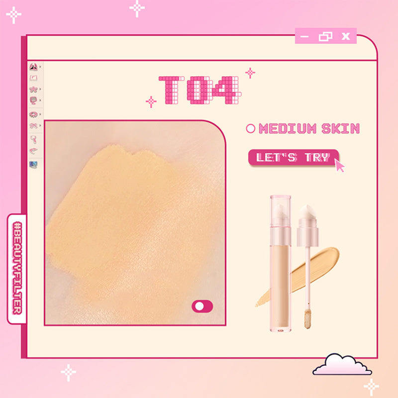 Long-Lasting Matte Sponge-Tip Concealer